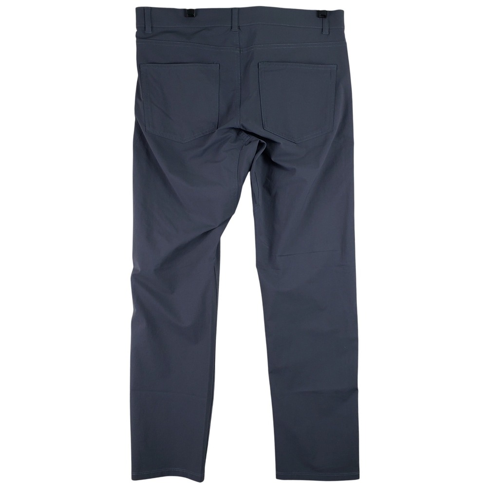 Western Rise Evolution Pants Men 33x30 (Fits 34x29) Gray Slim Travel Techwear - Picture 5 of 10